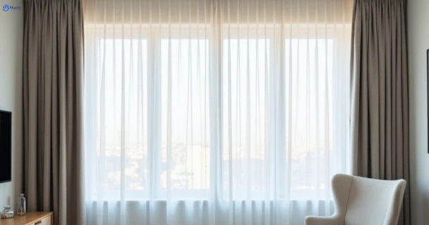 Freshly steam cleaned curtains in rippleside-vic QLD